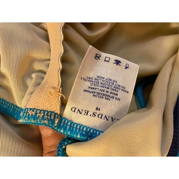 Lands end swim Racerback size 16 - Picture 5 of 8